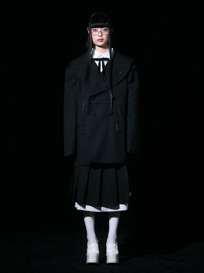 Too Big Rose Jacket(Black)