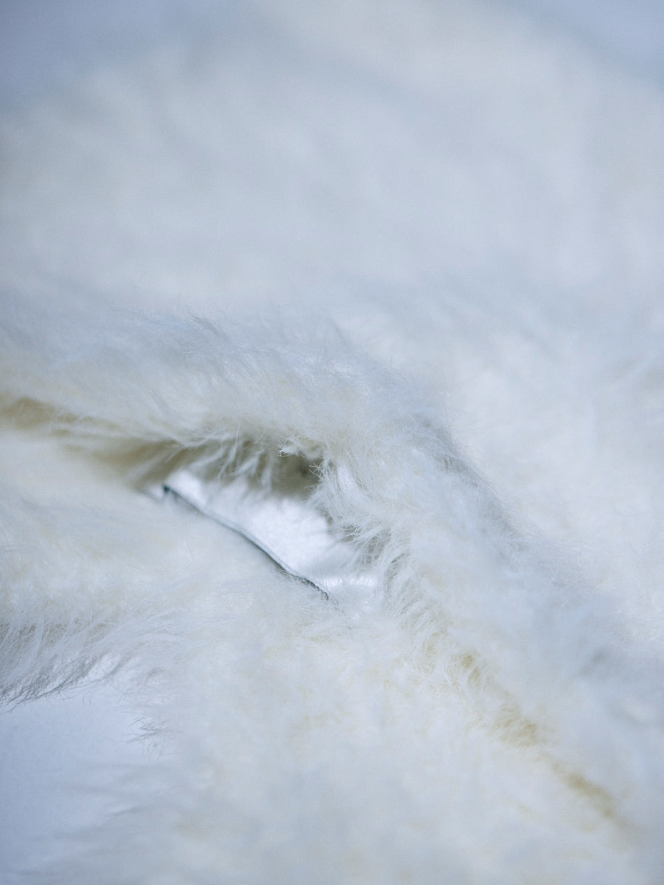 Fluffy Cat Beanie(White)