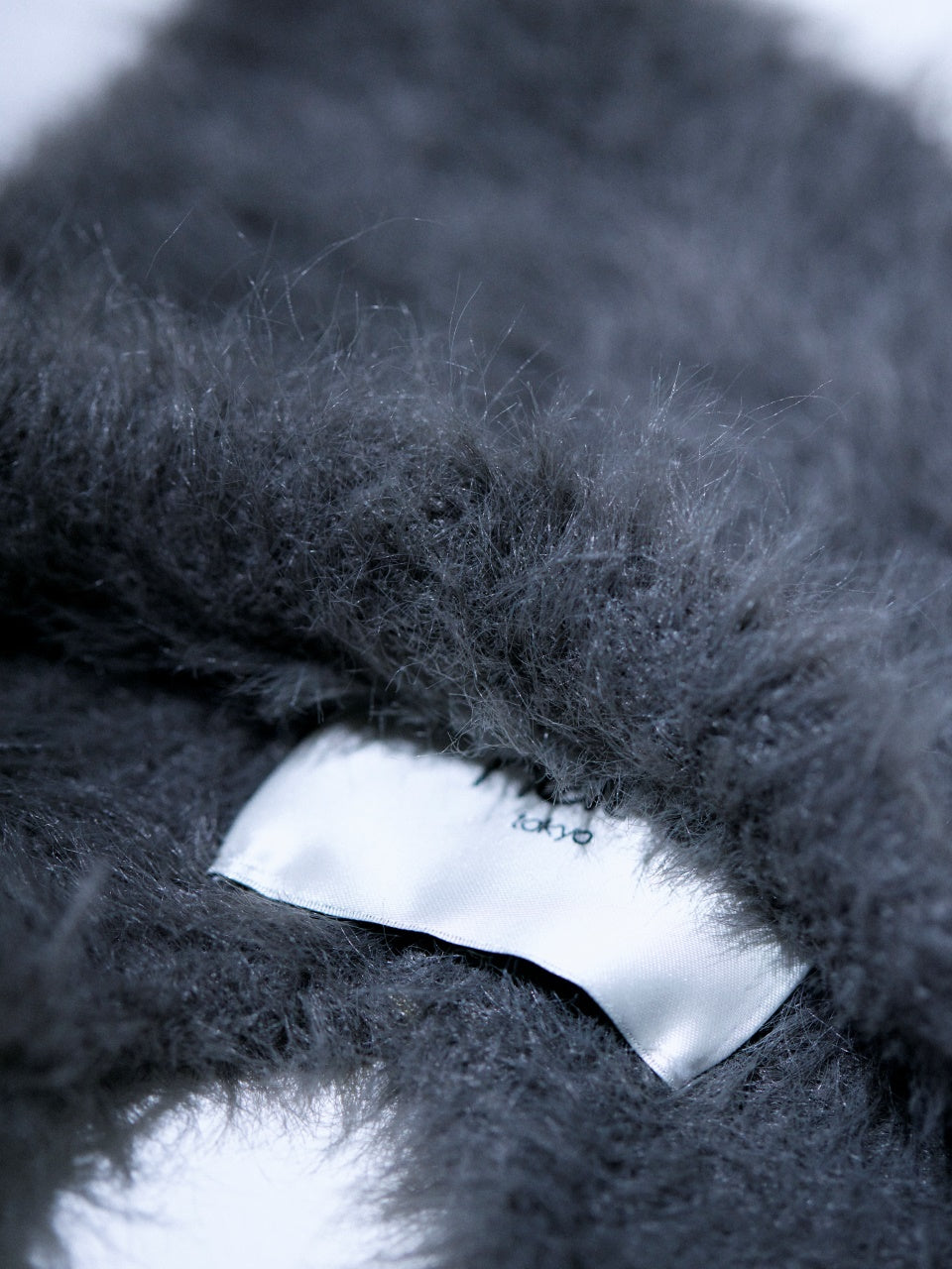 Fluffy Cat Beanie(Gray)