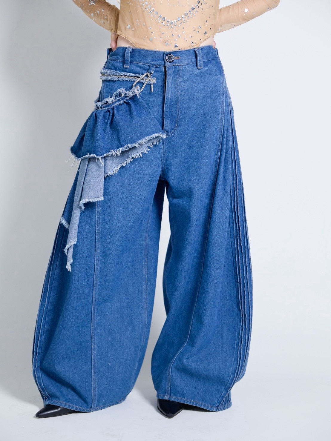 【9月下旬】Denim Trousers(Blue)＜店頭予約＞