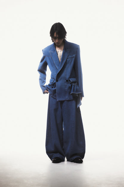 【9月下旬】Denim Trousers(Blue)＜店頭予約＞