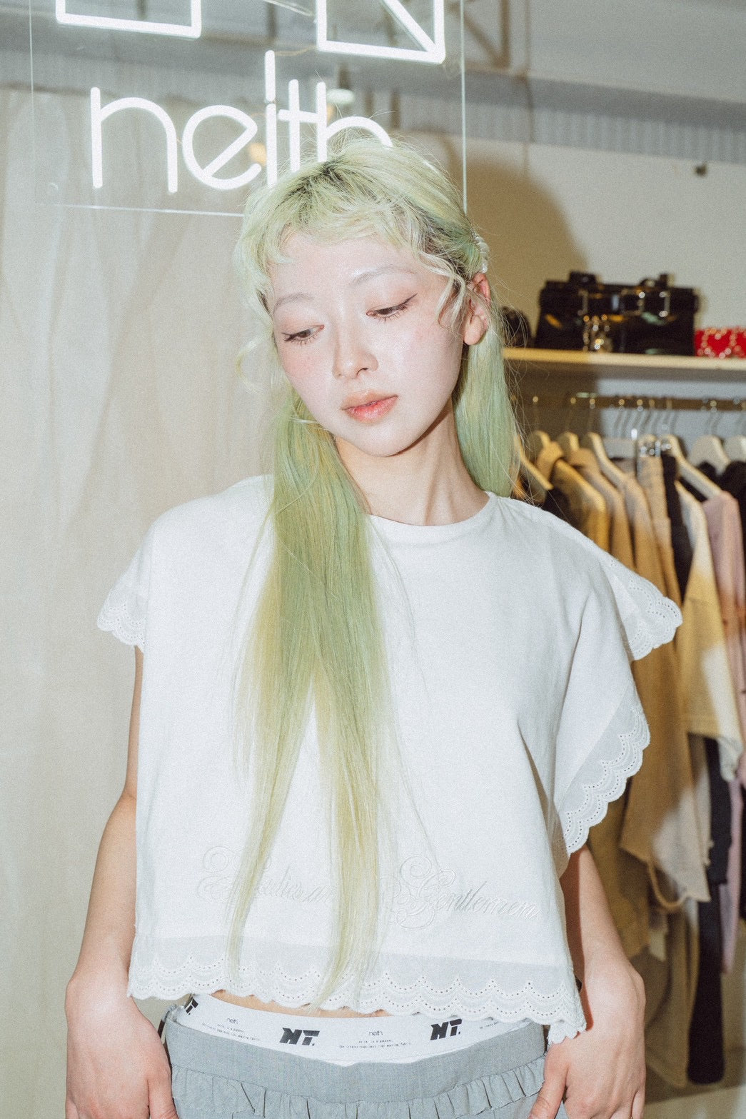 Handkerchief 2D Top (White)
