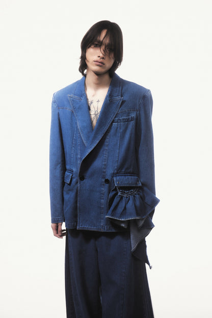 【10月初旬】 Denim Tailored  Jacket(Blue)＜店頭予約＞