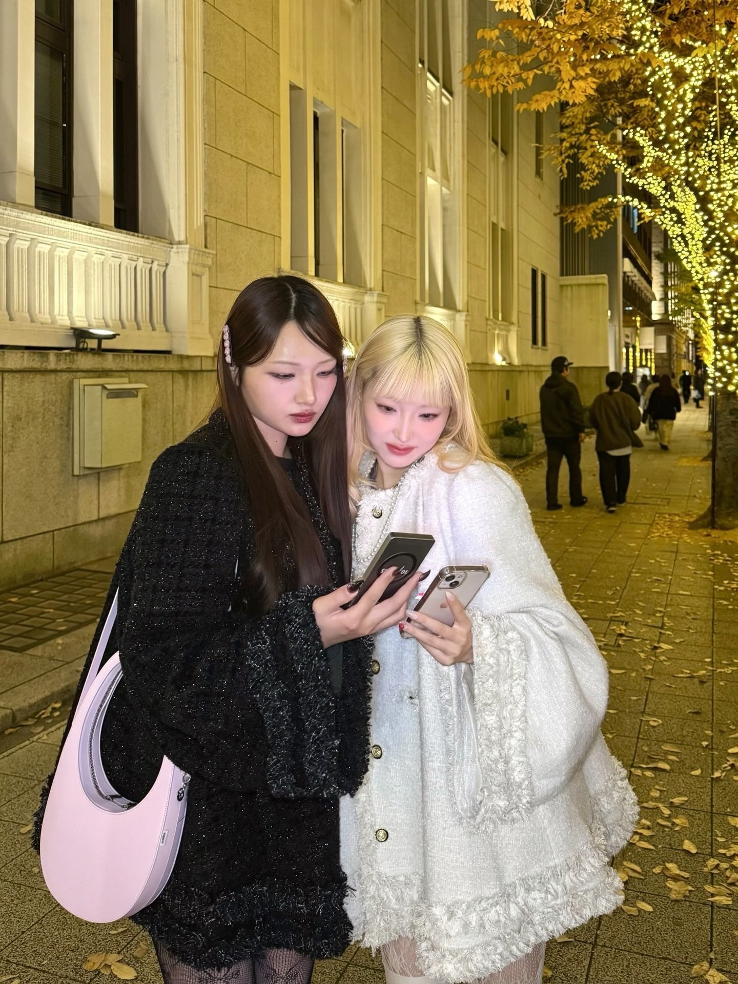 Tweed Bell Dress(Ivory) 【Ｘ】