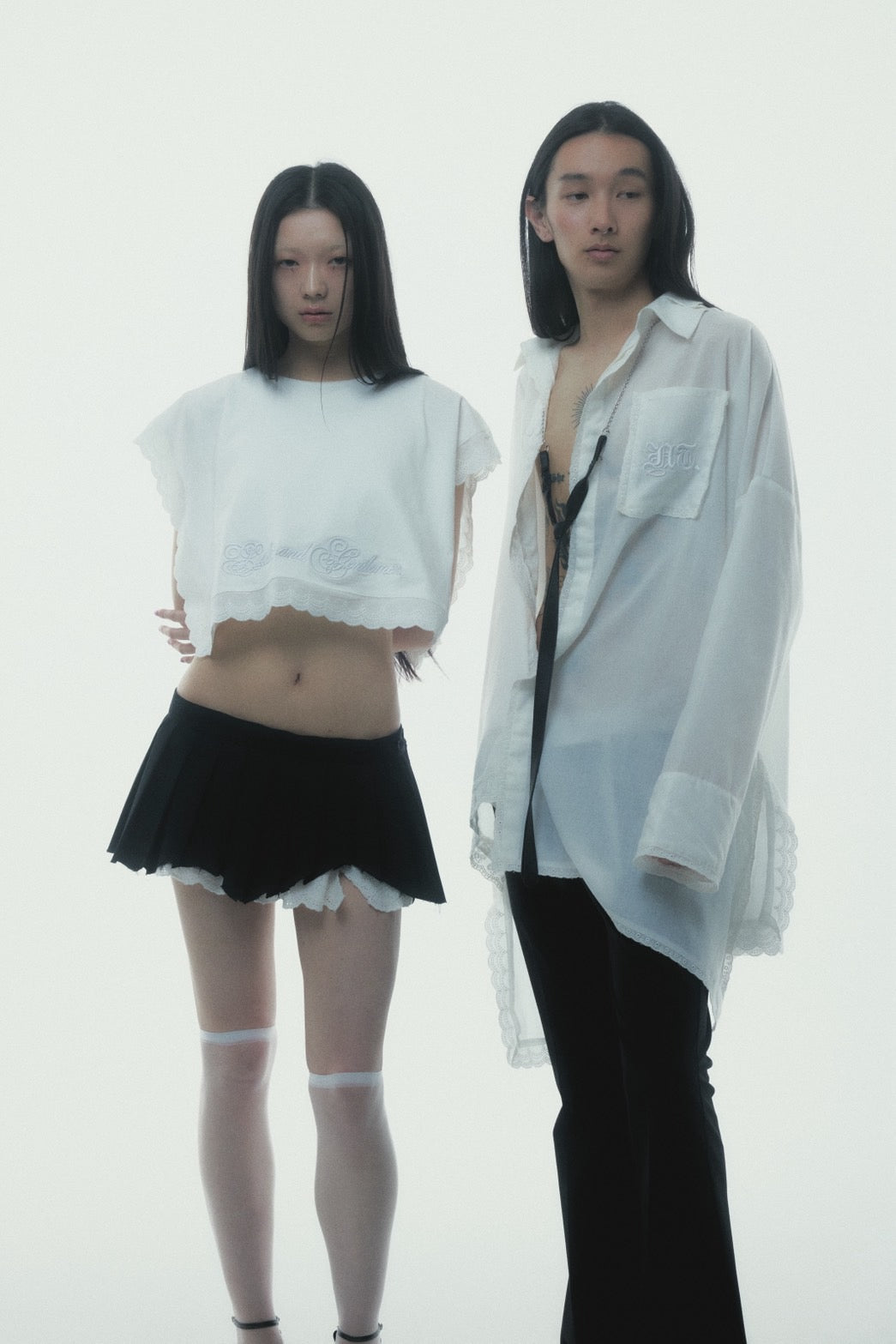【5月中旬】Destroyed Micro Mini Skirt (Black)