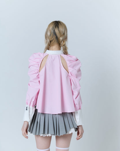 Cleric Flare Shirt (Pink)