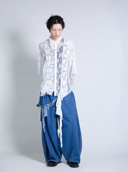 【9月下旬】Denim Trousers(Blue)＜店頭予約＞