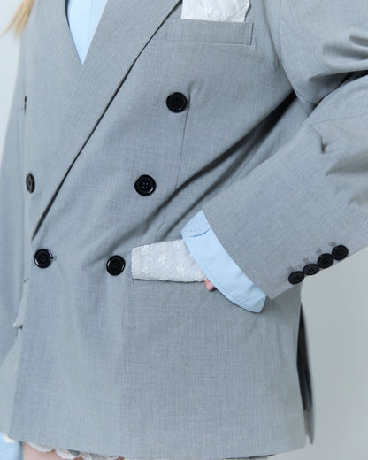 Destroyed Pocket Chief Jacket (Gray)
