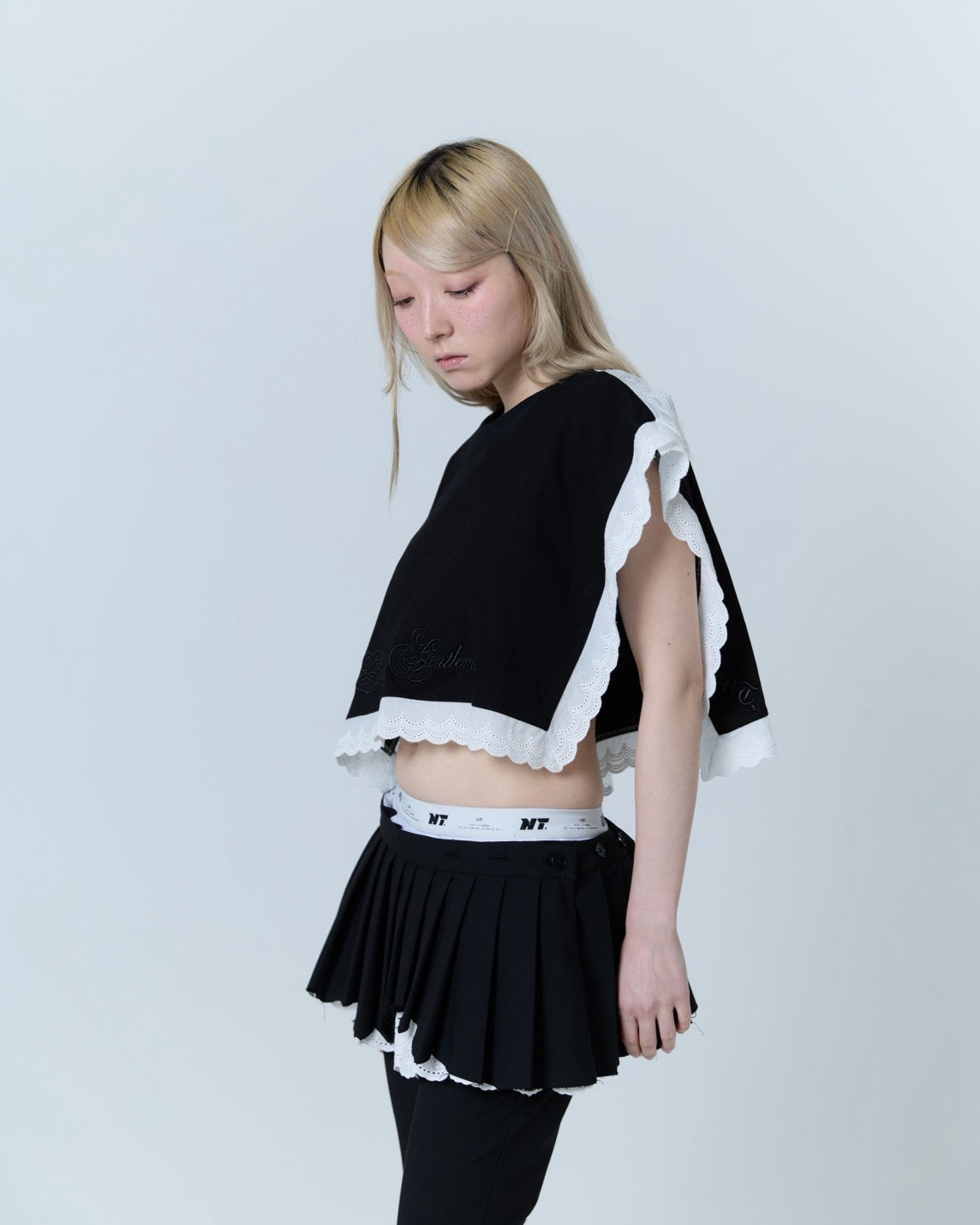 Handkerchief 2D Top (Black)