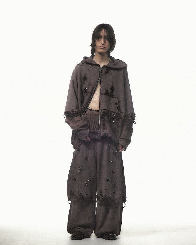【9月下旬】Carabiner Hoodie(Brown)