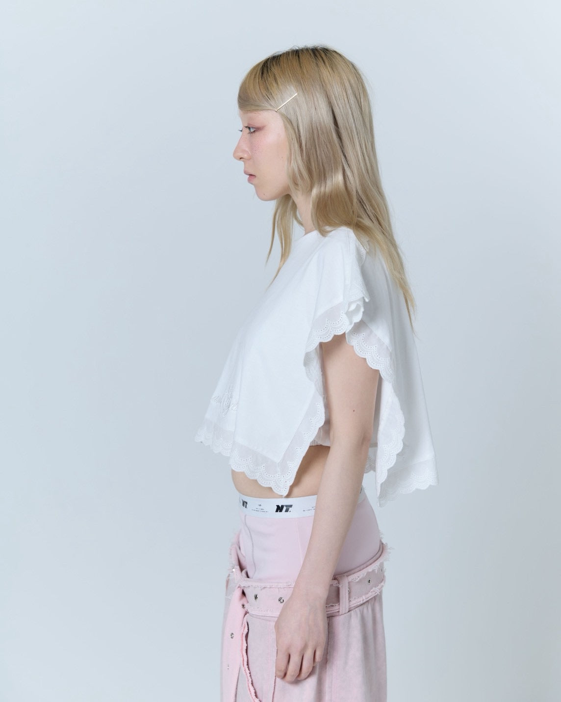 Handkerchief 2D Top (White)