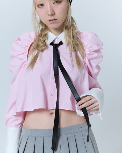 Cleric Flare Shirt (Pink)
