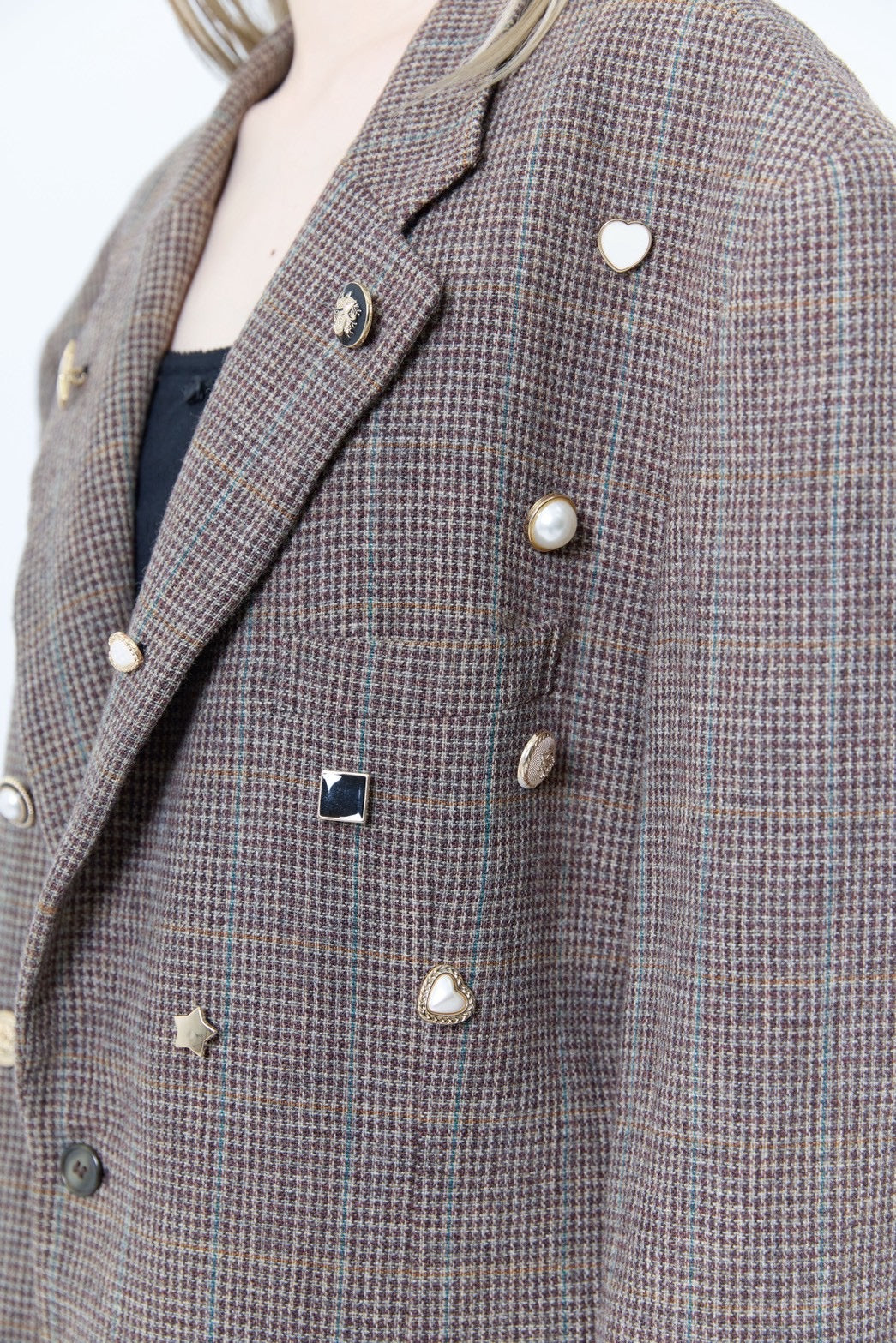 Upcycled Decorative Jacket【I】