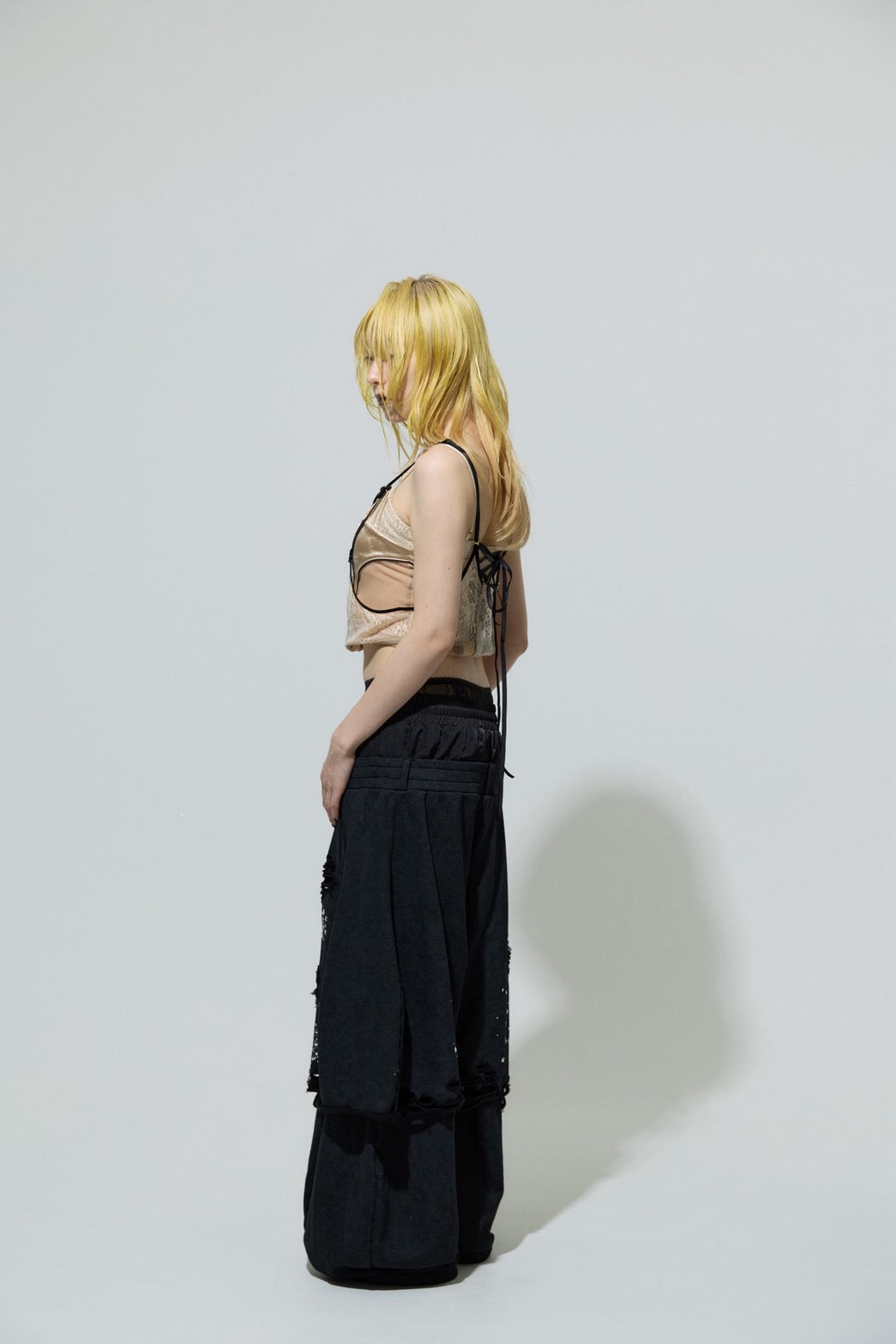 Meteor Low-rise Sweat Pants(Black)