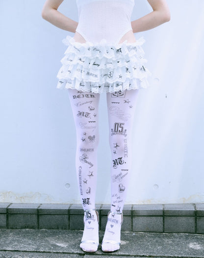 Courtesy Fragment Logo Tights