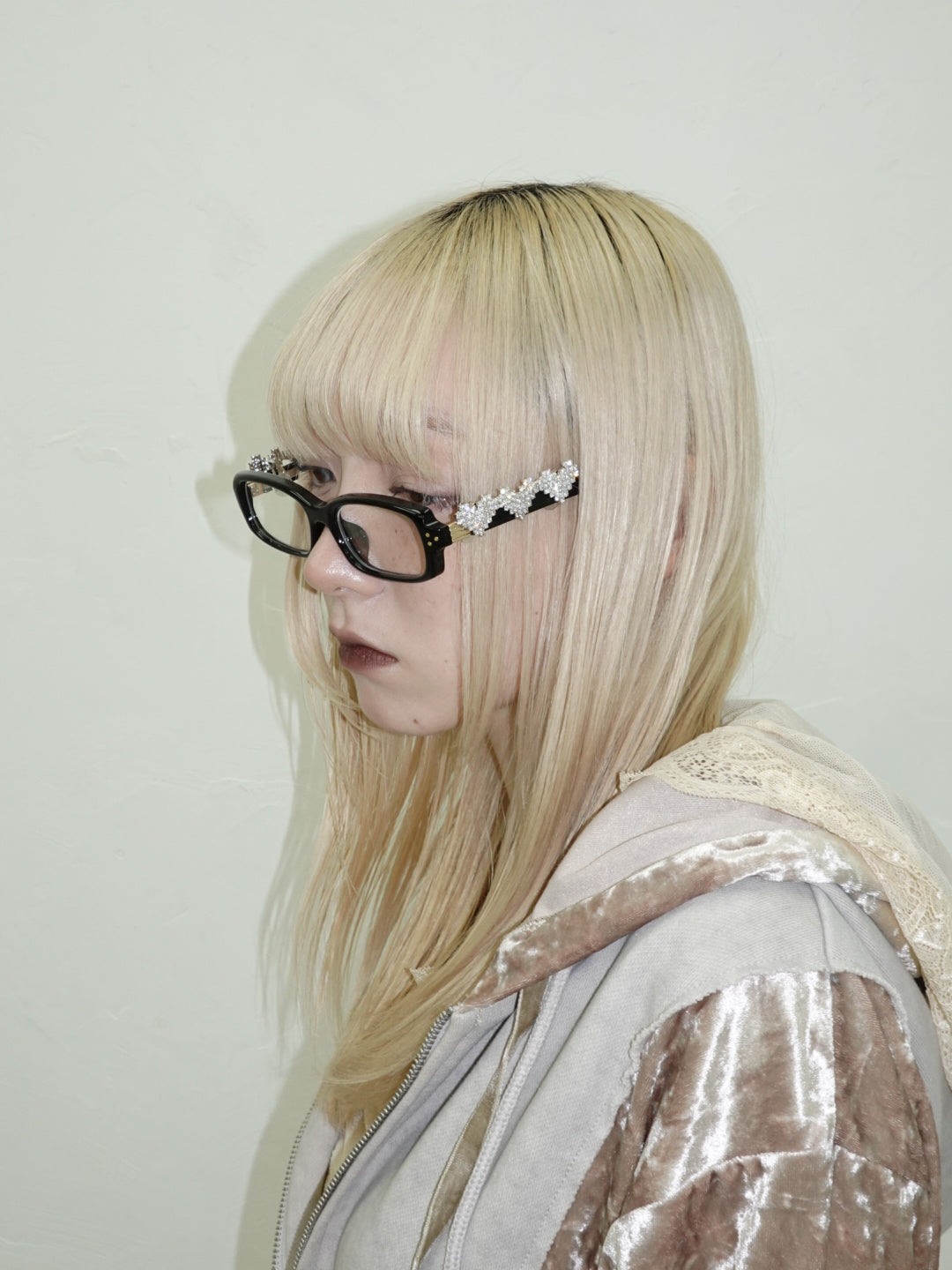 Thick Square Frame Glasses