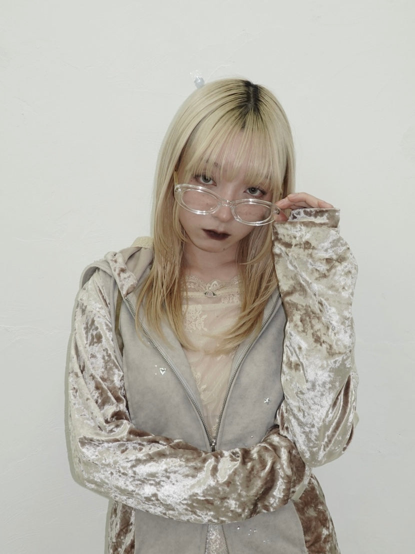 Thick Oval Frame Glasses