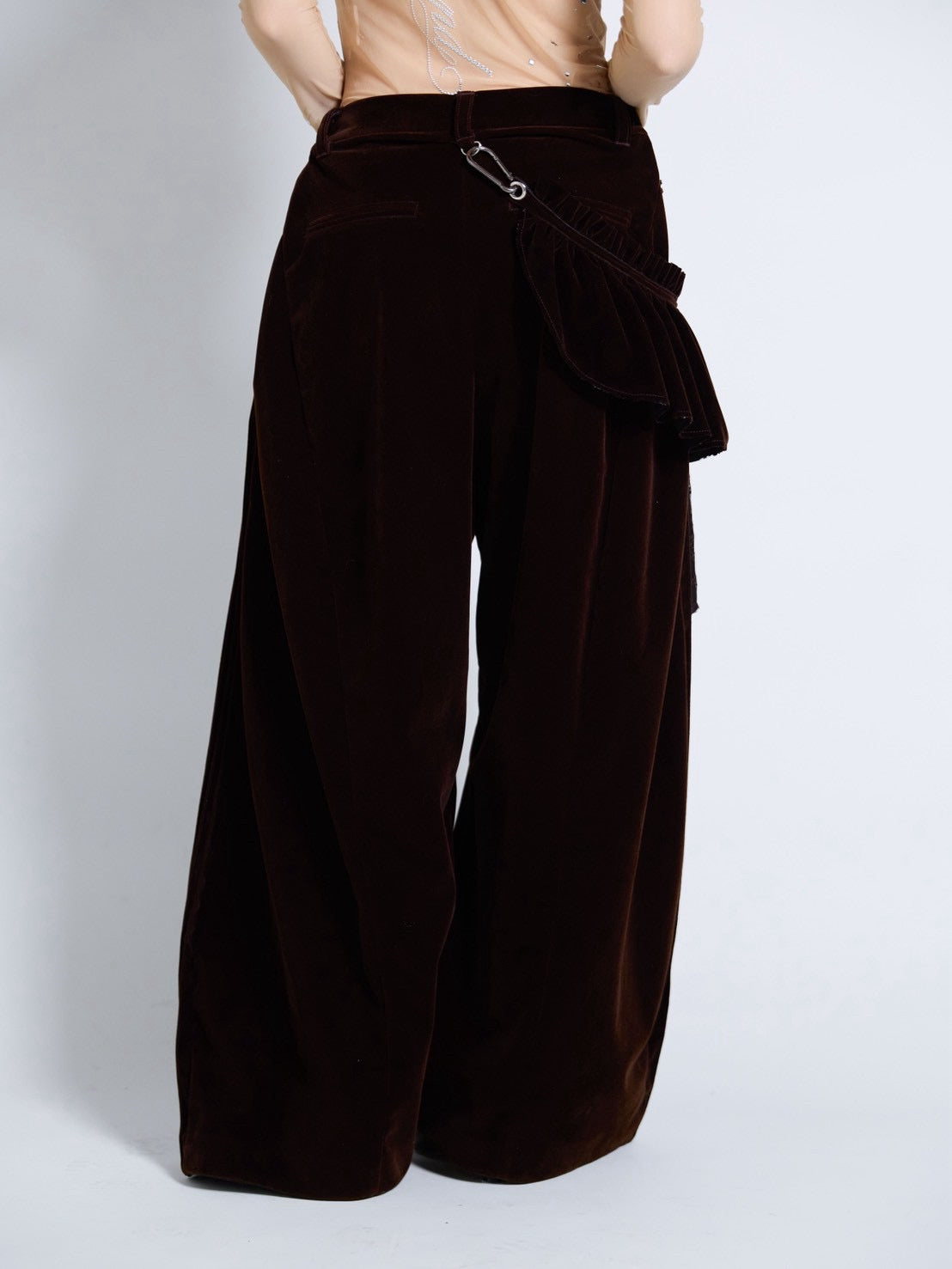【9月下旬】Velvet Trousers(Brown) ＜店頭予約＞