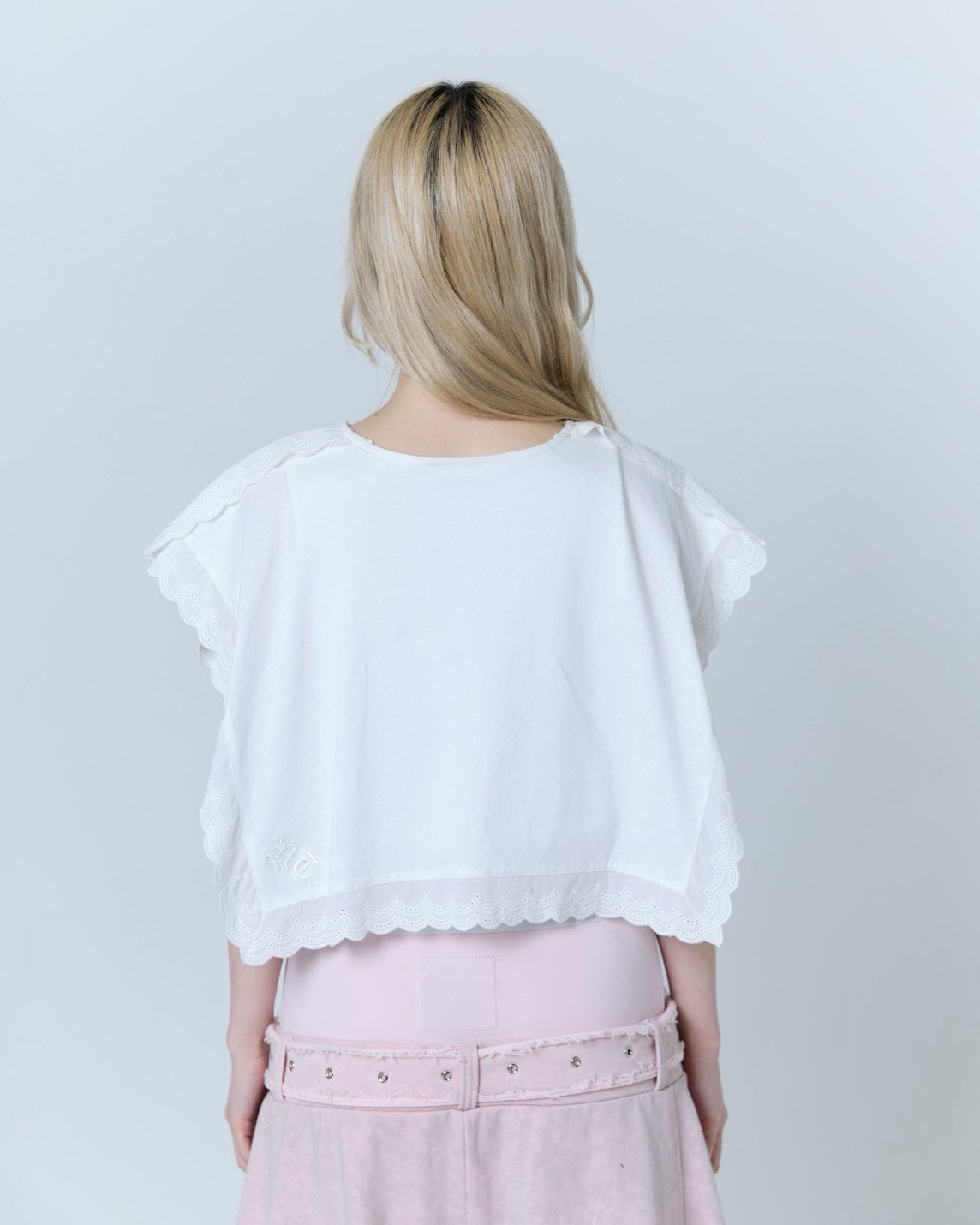 Handkerchief 2D Top (White)