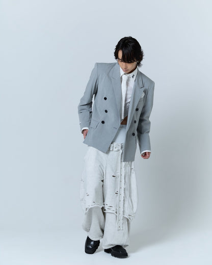 Handkerchief Tied Shirt (Black)