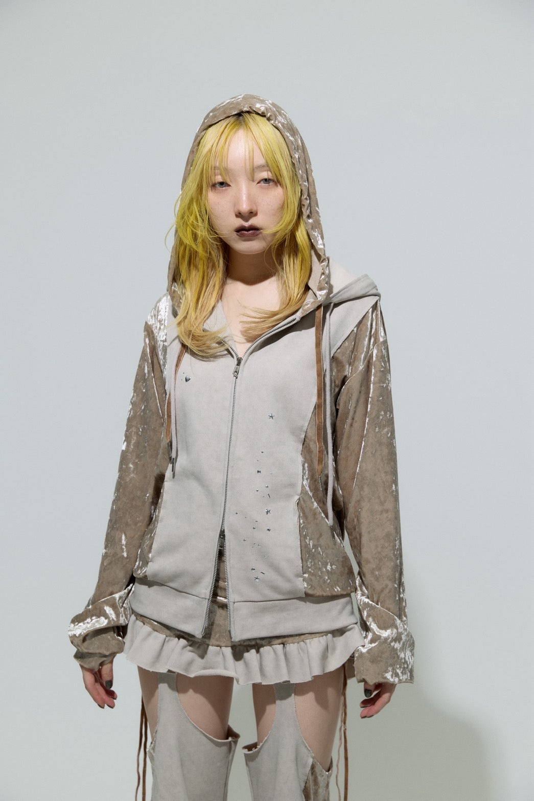 Spark Double Hoodie(Beige)