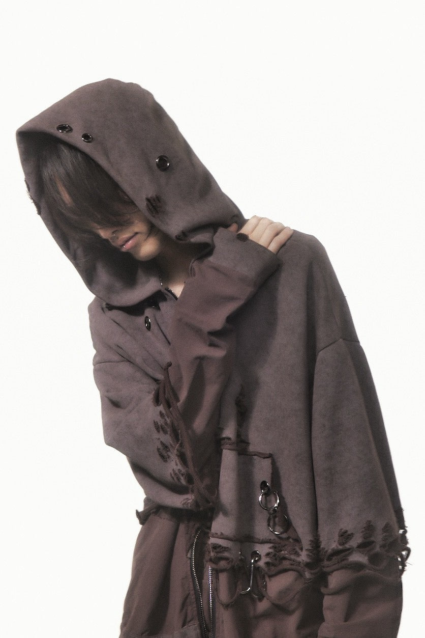 【9月下旬】Carabiner Hoodie(Brown)
