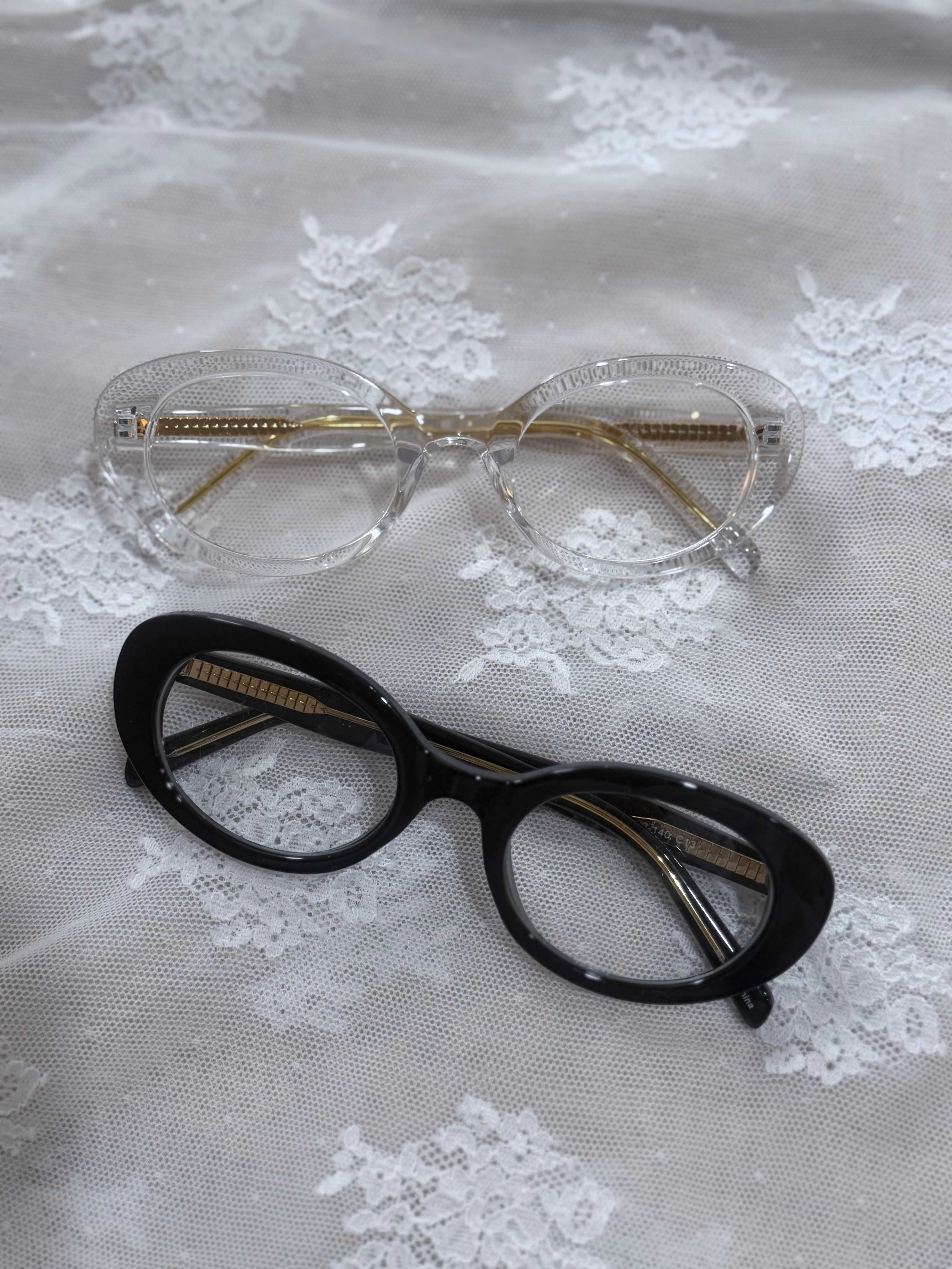Thick Oval Frame Glasses – neith.onlinestore