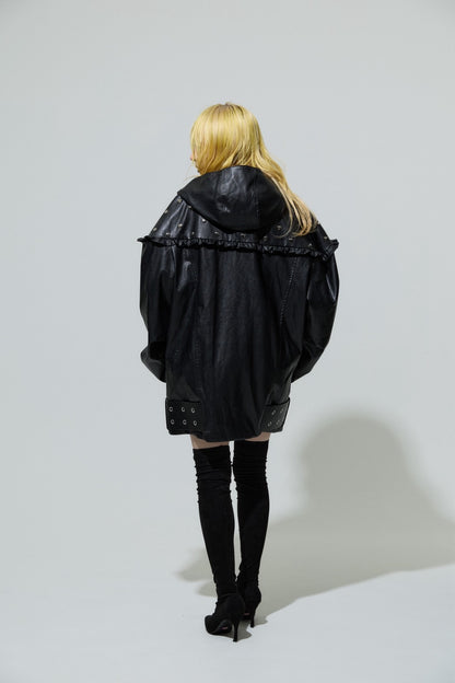 Meteor Riders Hood Jacket(Black)