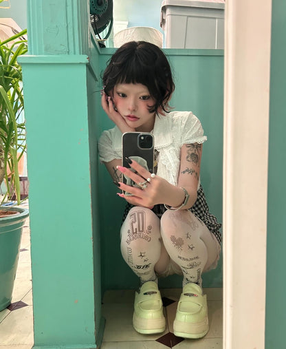 Courtesy Fragment Logo Tights