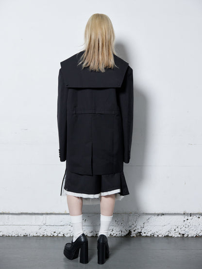 Too Big Rose Jacket(Black)