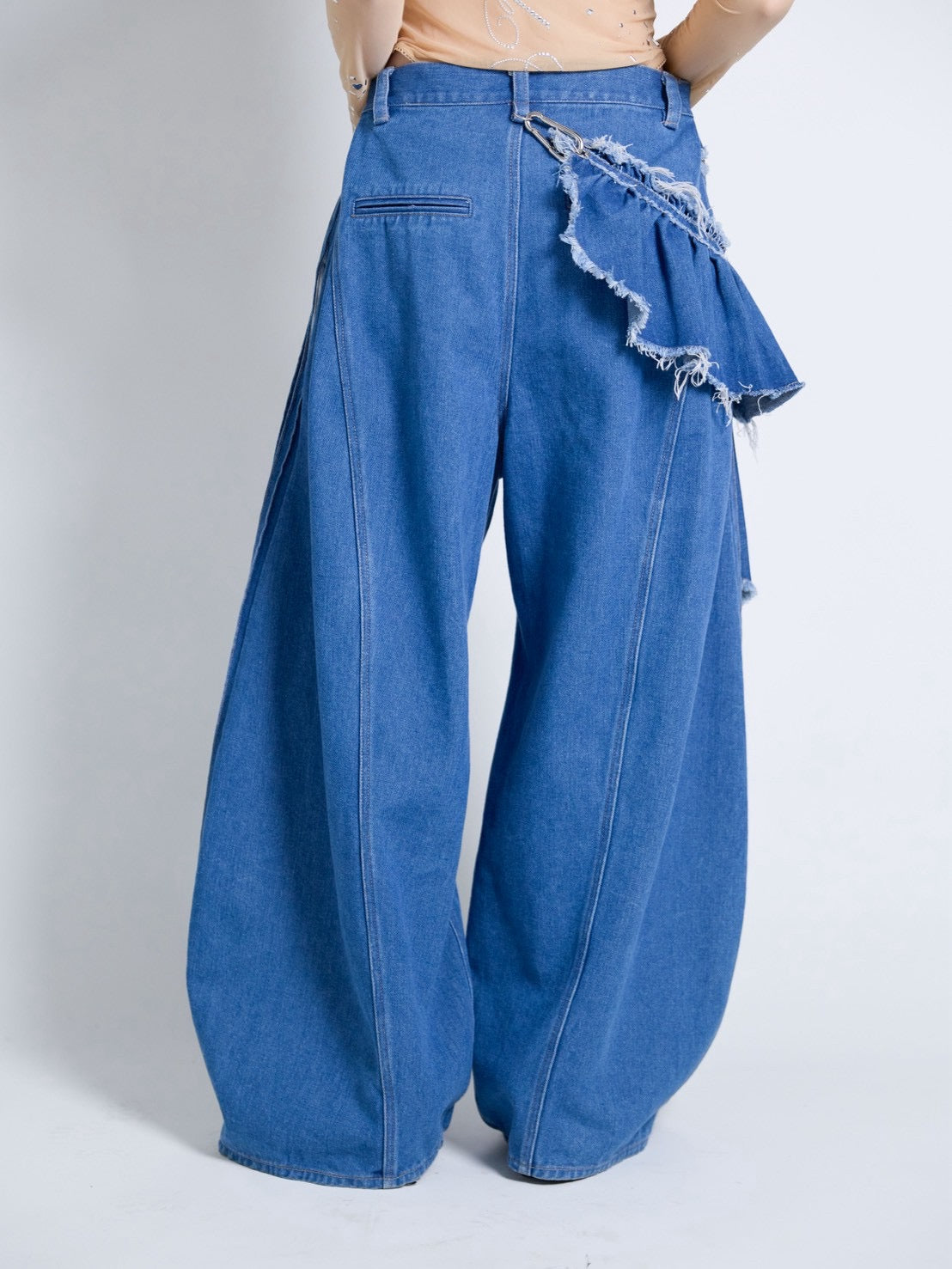 【9月下旬】Denim Trousers(Blue)＜店頭予約＞
