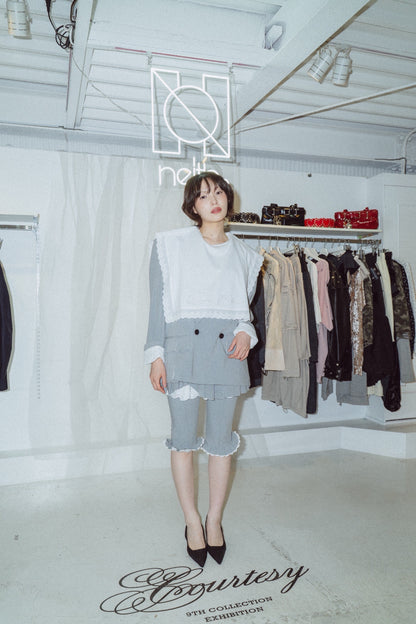 Destroyed Pocket Chief Jacket (Gray)