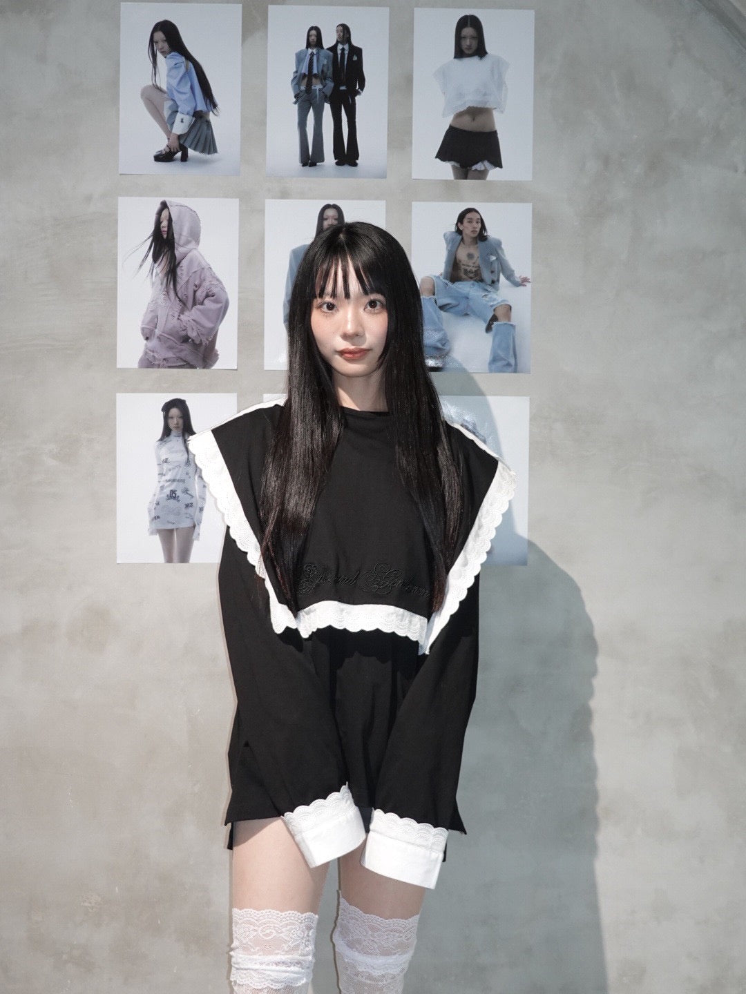 Handkerchief 2D Top (Black)