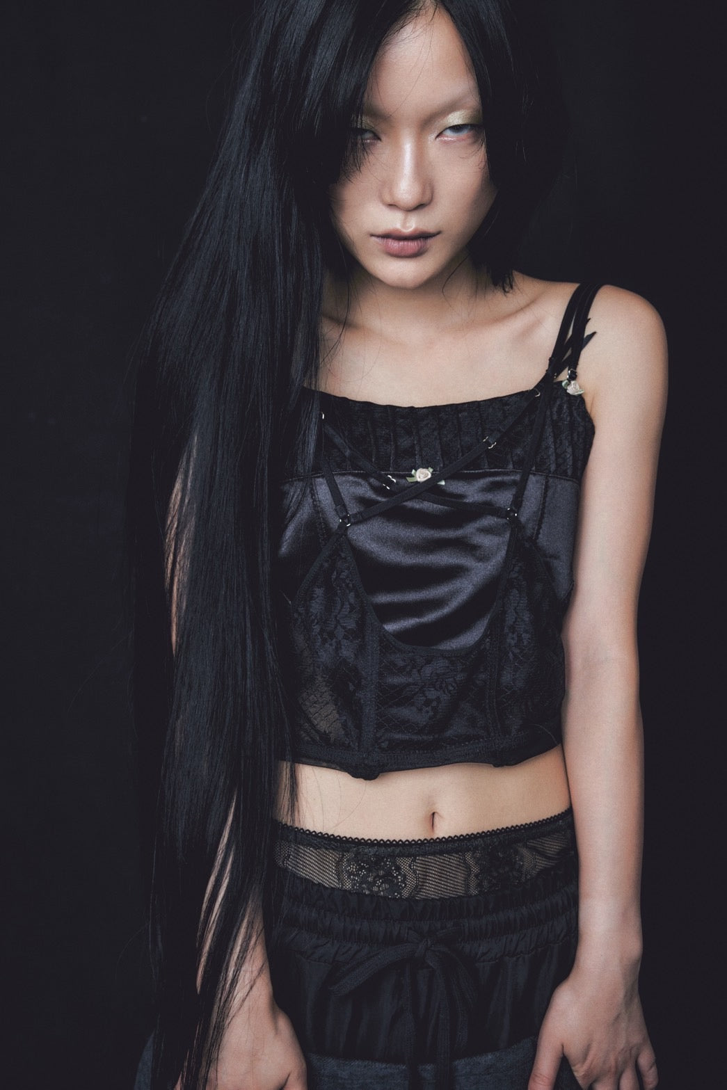 Camisole Garter(Black)
