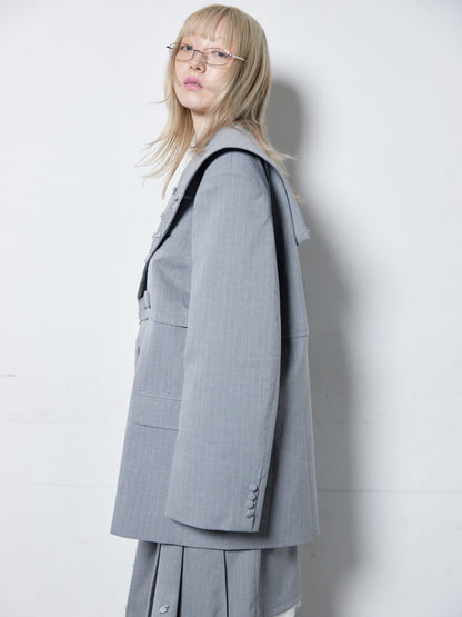 Too Big Rose Jacket(Gray)