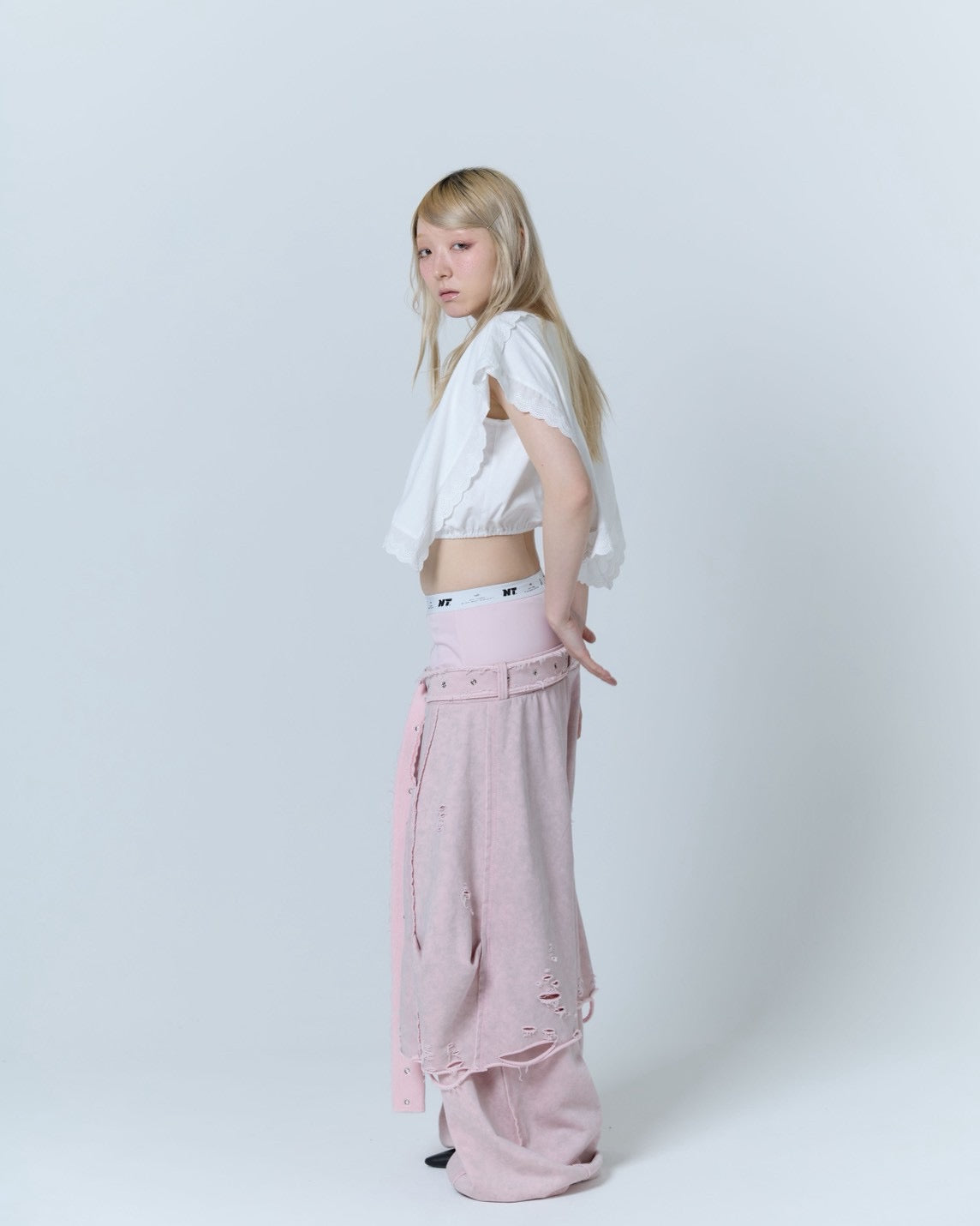 Handkerchief 2D Top (White)