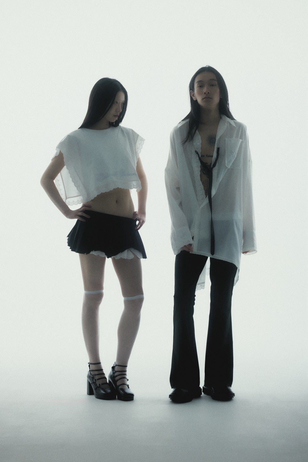 Handkerchief 2D Top (White)