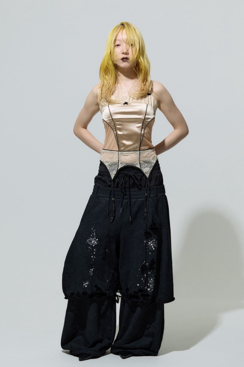 Camisole Garter(Beige)