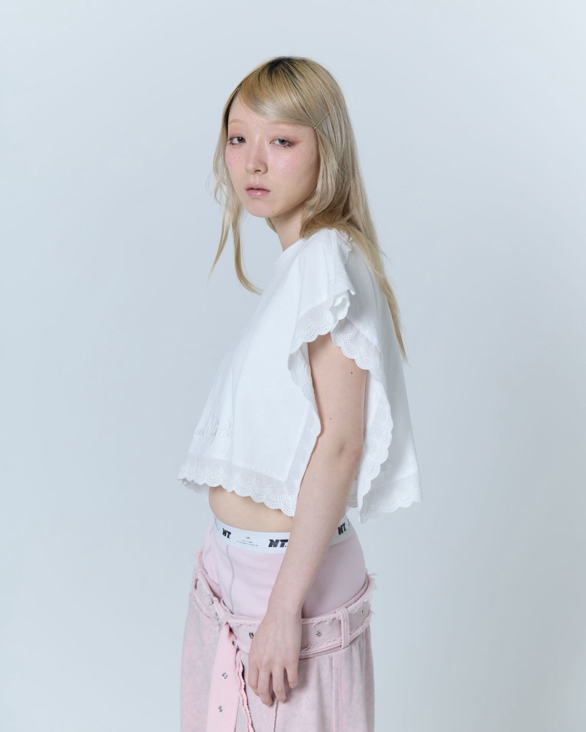 Handkerchief 2D Top (White)
