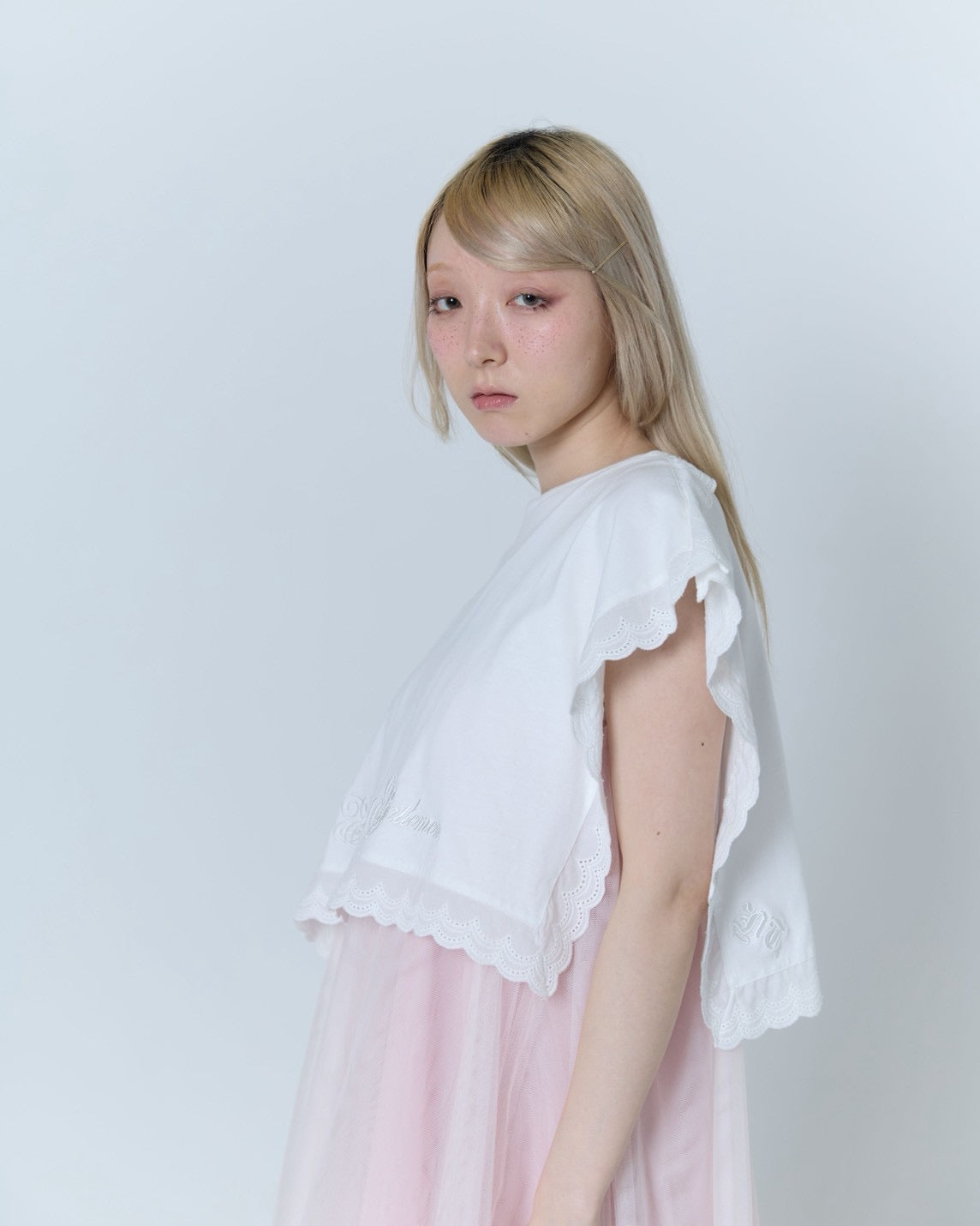 Handkerchief 2D Top (White)
