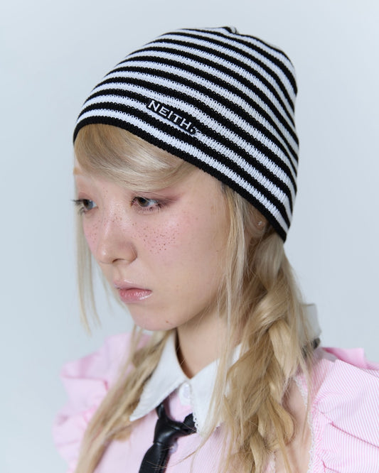 Border Beanie(Black)