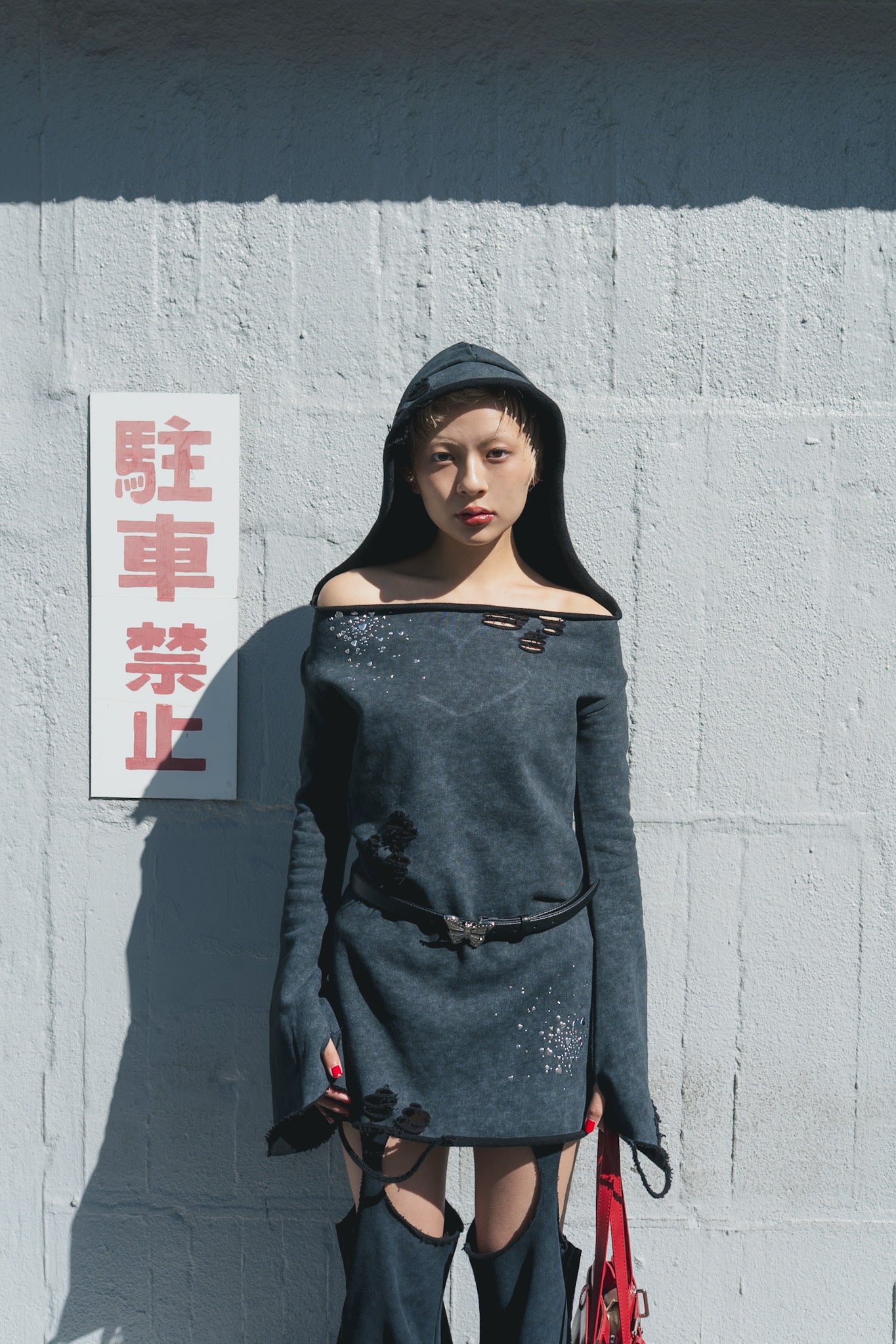 トップス neith. love veil sweat dress (black) Love Veil Sweat Dress(Black) – neith.onlinestore