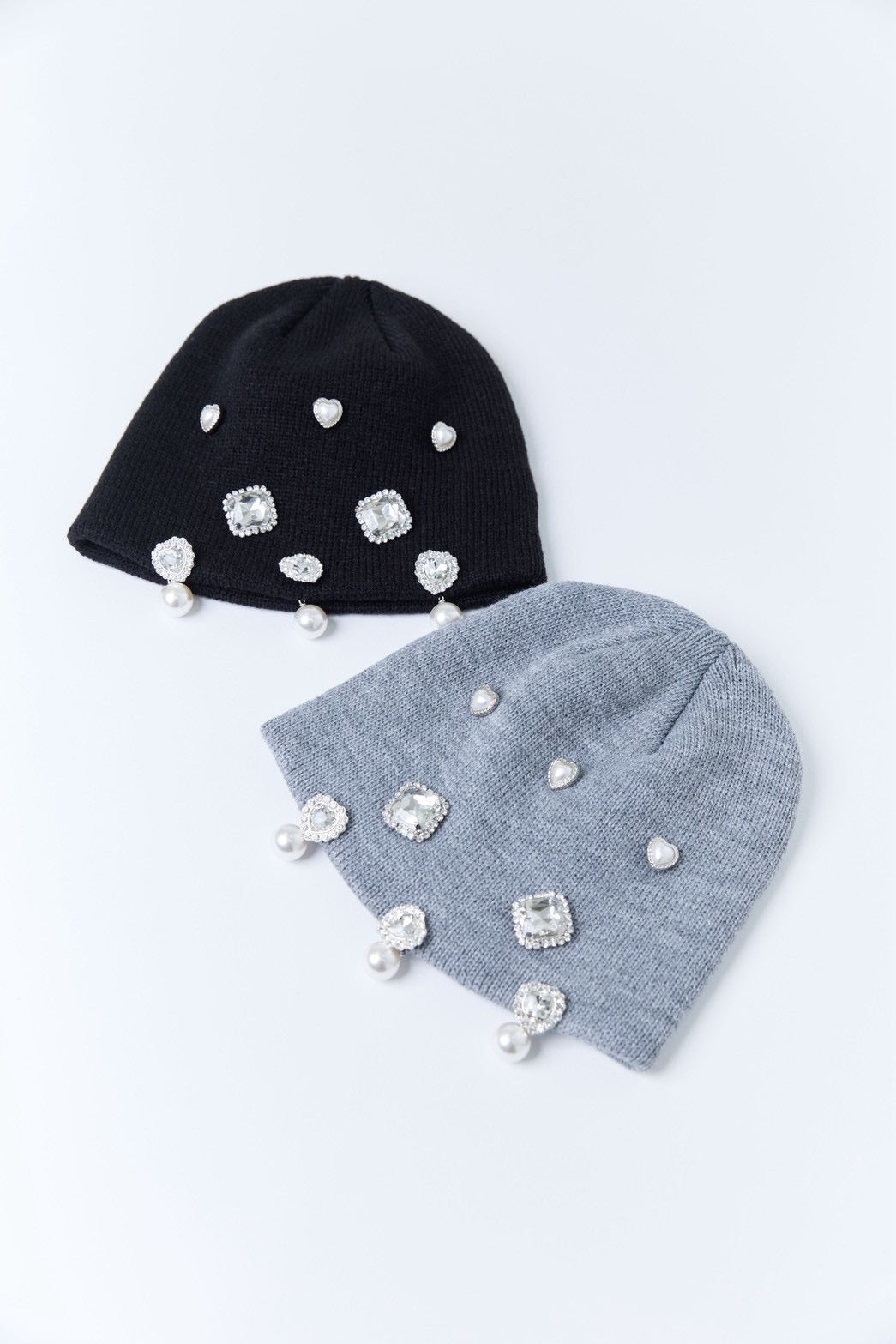 Crystal Sparkle Beanie【Black】