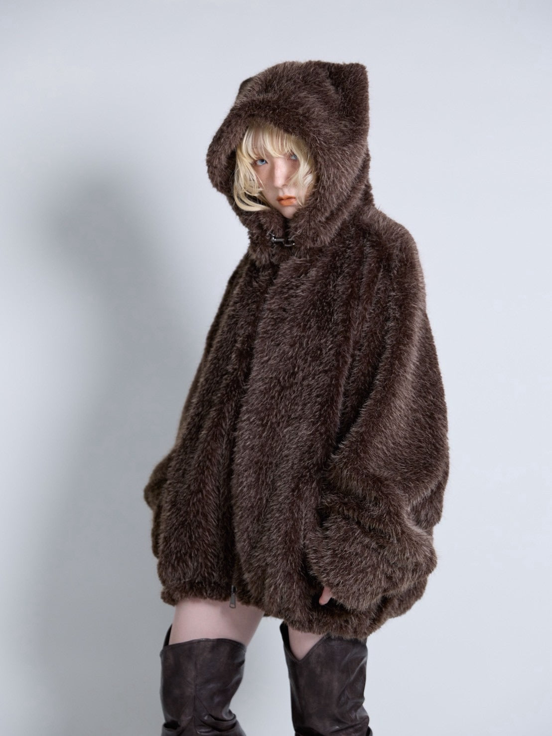 【9月下旬】Neco Blouson(Brown)
