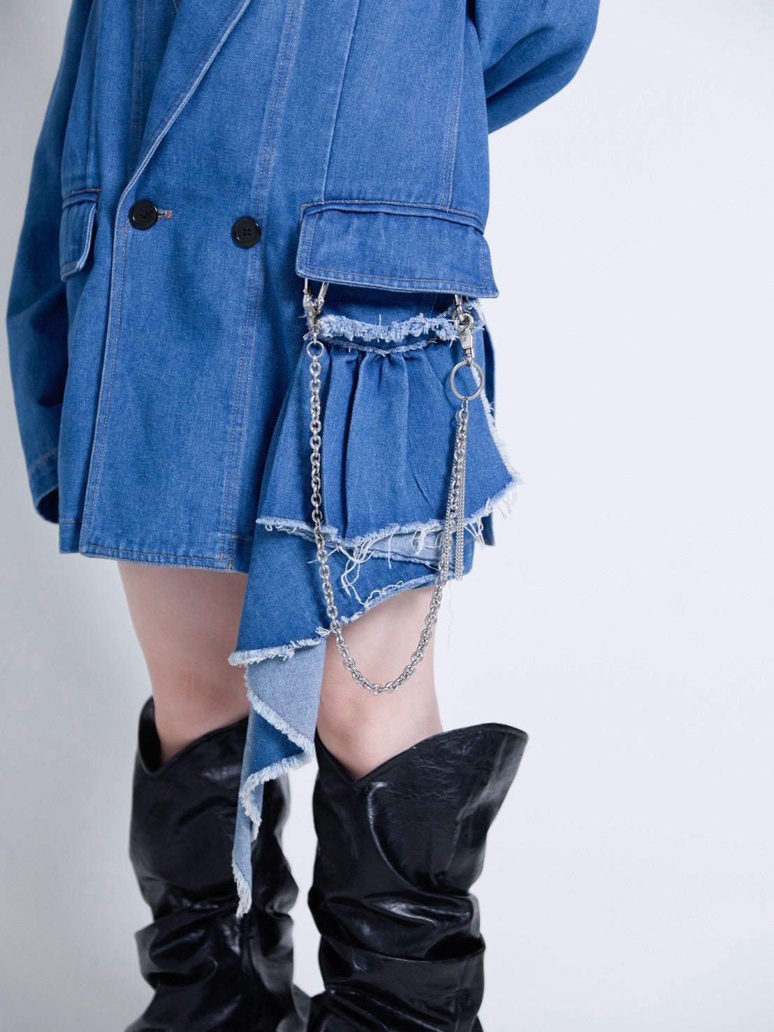 【9月下旬】Denim Tailored  Jacket(Blue)＜店頭予約＞