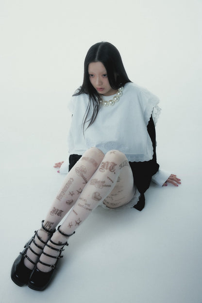 Courtesy Fragment Logo Tights