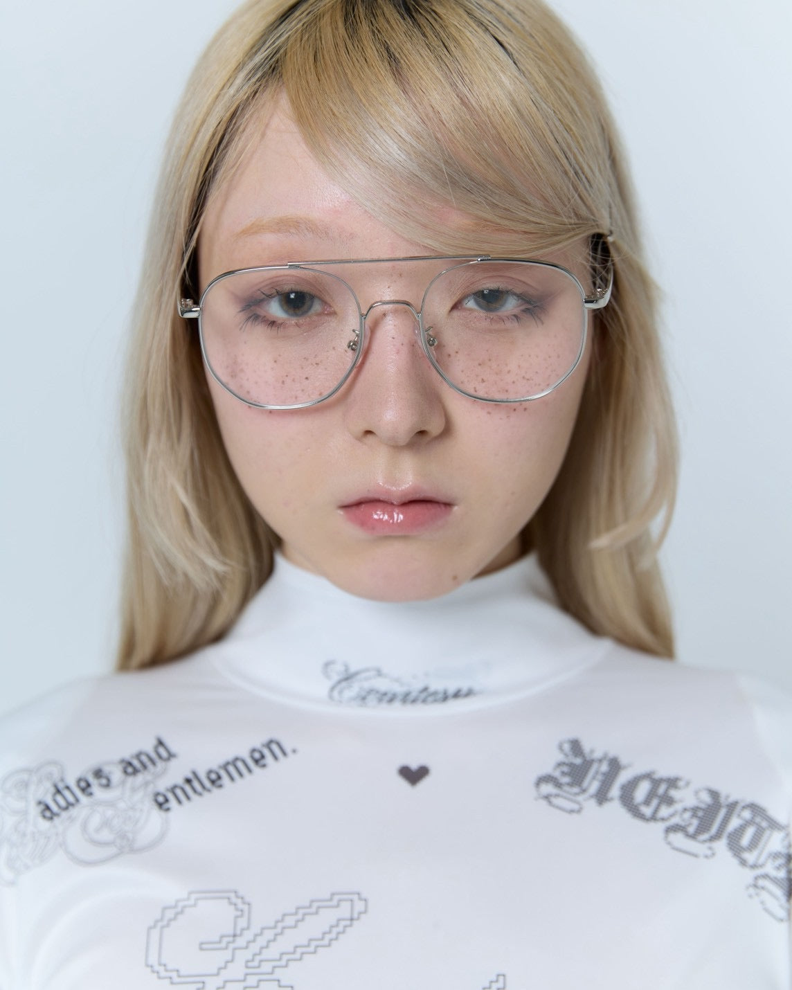 【4月中旬】Double Bridge Frame(Silver)