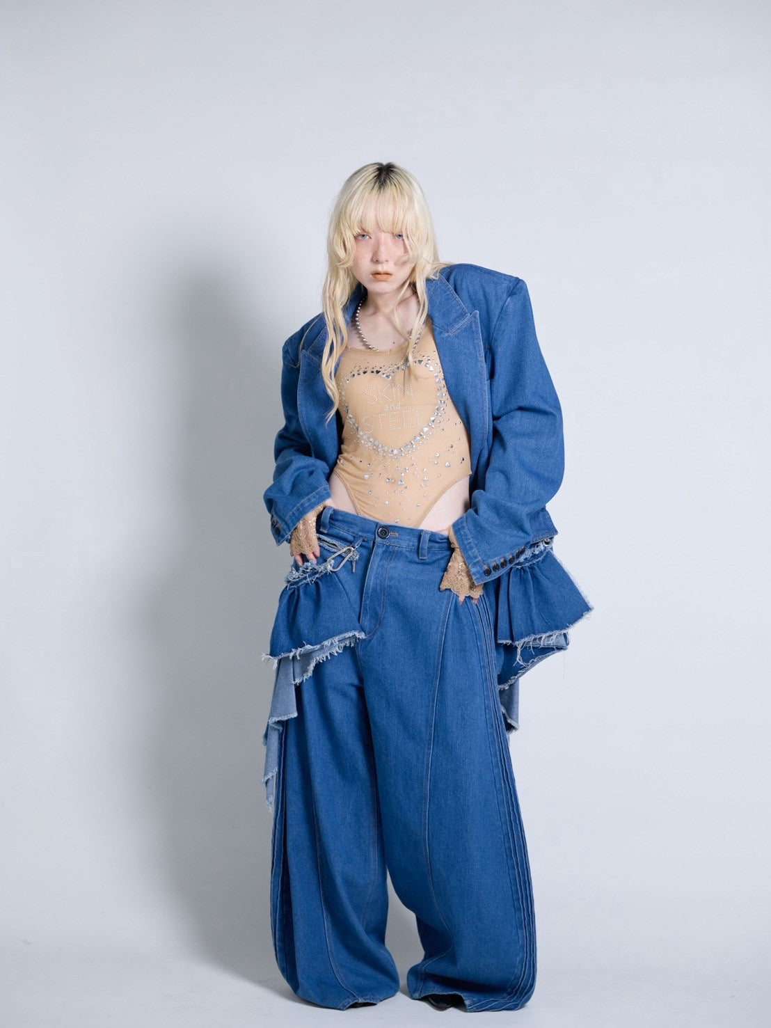 【9月下旬】Denim Tailored  Jacket(Blue)＜店頭予約＞