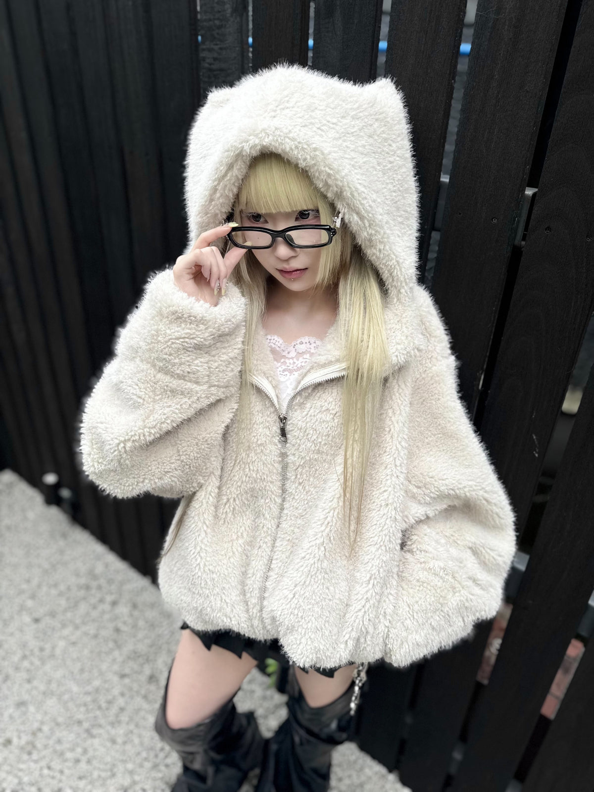 [Late October] Neco Blouson (Ivory)
