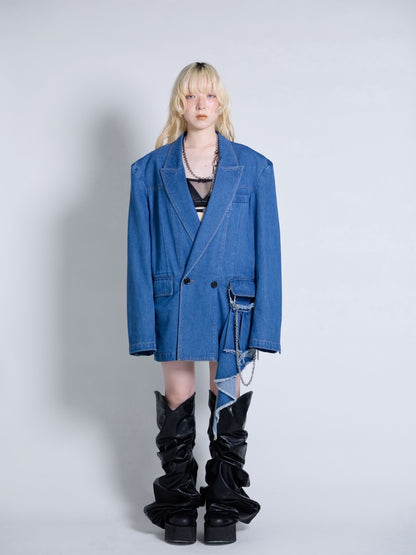 【10月初旬】 Denim Tailored  Jacket(Blue)＜店頭予約＞